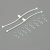 Du-Bro 2246 Body Klip Retainers W/Body Clips (White)