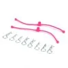 Du-Bro 2251 Body Klip Retainers W/Body Clips (Pink)