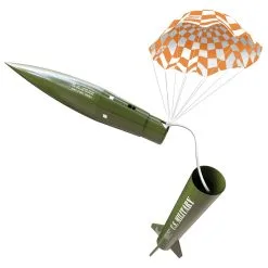 Estes 2446 Mini Honest John Model Rocket Kit, Skill Level 1 6 Estes 2446 Mini Honest John Model Rocket Kit, Skill Level 1 -Toys and Hobbies Shop ESTES IMG Product MiniHonestJohn 2446 Recovery 1000x1000px Web 90737.1659367970