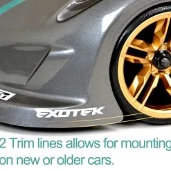 Exotek Racing 1884 J-Zero 1/10 Clear Lexan USGT Race Body With Wing -Toys and Hobbies Shop EXO1884 6 63921.1560265889