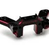 Exotek Racing 1931 RB7 Aluminum Rear Laydown Bulkhead (Black/Red)