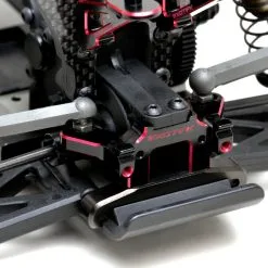 Exotek Racing 1931 RB7 Aluminum Rear Laydown Bulkhead (Black/Red) -Toys and Hobbies Shop EXO1931 3 37545.1595608545