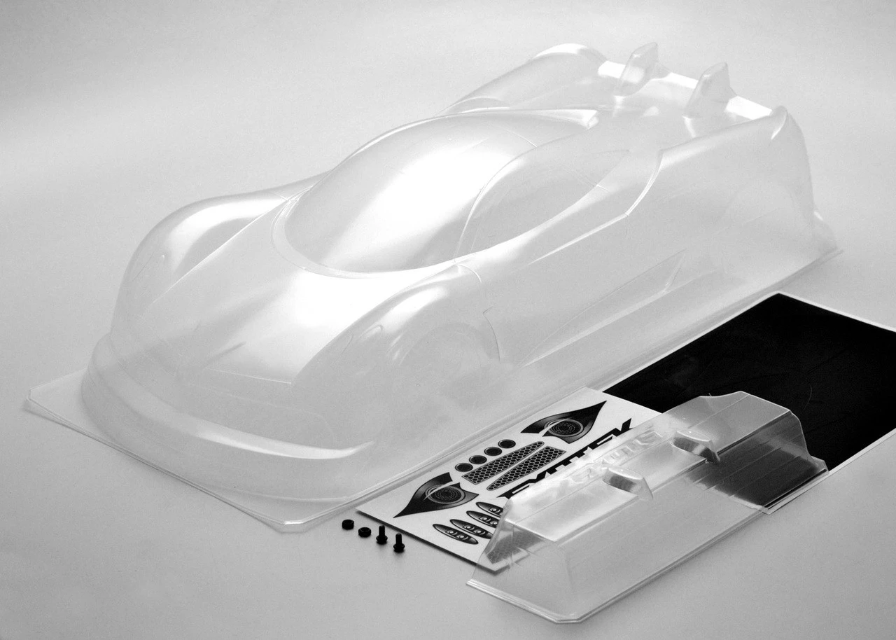Exotek Racing 1947 P1-Z Clear Lexan Race Body 1 Exotek Racing 1947 P1-Z Clear Lexan Race Body