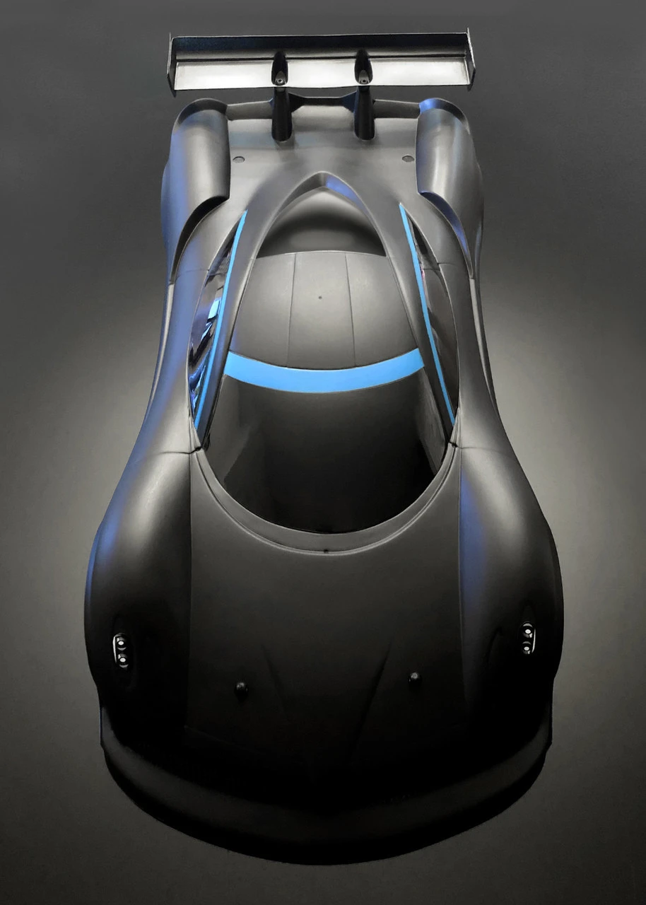 Exotek Racing 1947 P1-Z Clear Lexan Race Body 2 Exotek Racing 1947 P1-Z Clear Lexan Race Body - Image 2