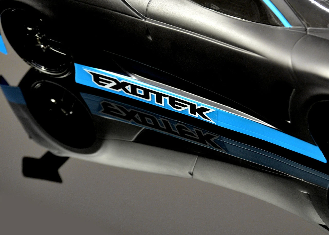 Exotek Racing 1947 P1-Z Clear Lexan Race Body 3 Exotek Racing 1947 P1-Z Clear Lexan Race Body - Image 3