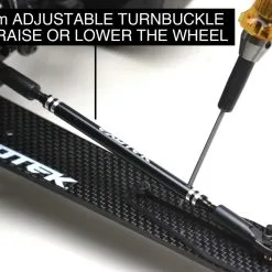 Exotek Racing 1961 Extra Long Carbon Fiber Adjustable Wheelie Bar Set, 22 3.0- 22 5.0 Series -Toys and Hobbies Shop EXO1961 5 07777.1604528650