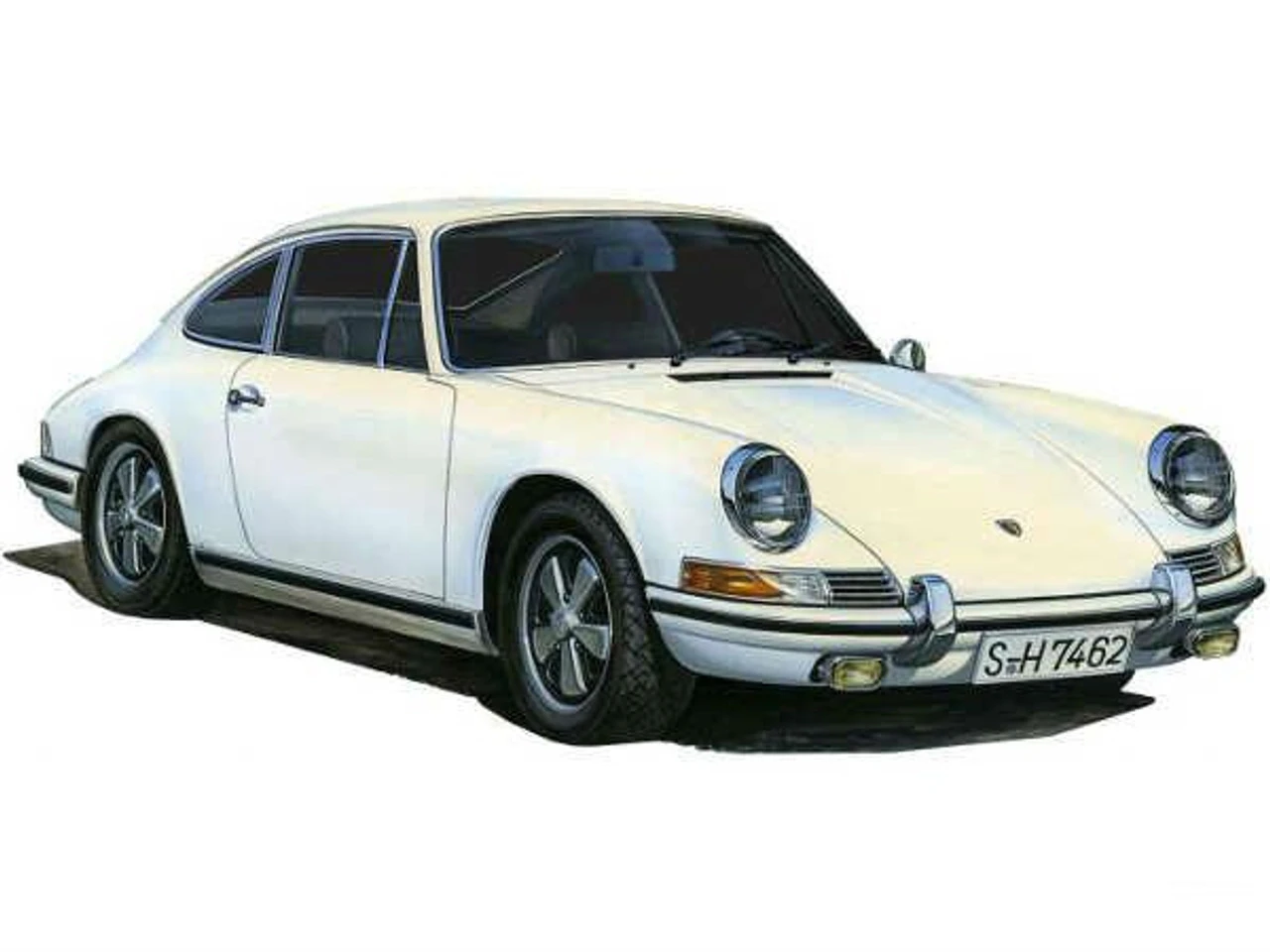 Fujimi 12668 1/24 1969 Porsche 911S Coupe Model Kit 1 Fujimi 12668 1/24 1969 Porsche 911S Coupe Model Kit
