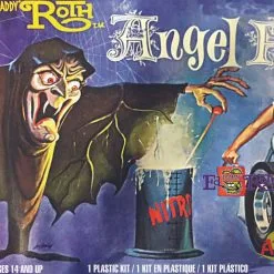 Alantis Atlantis 1307 Ed Roth Angel Fink Plastic Model Kit, Skill Level 2