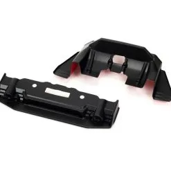 Arrma 410008 Felony 6S BLX Painted Trimmed Splitter And Diffuser (Black/Red)