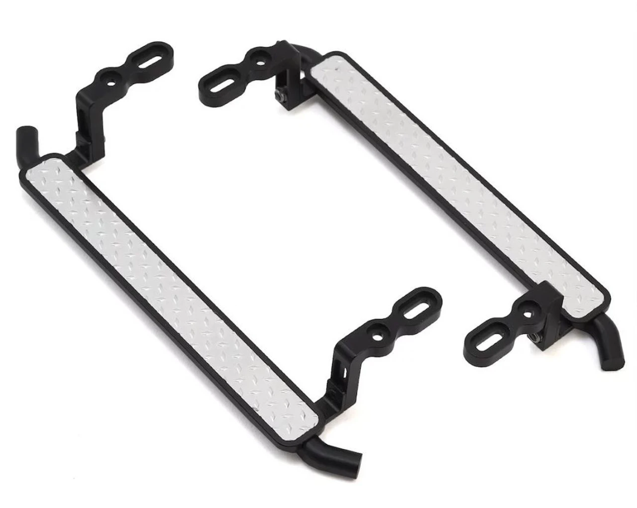 Hot Racing TRXF33DP01 Traxxas TRX-4 Aluminum Diamond Rock Rail Side Step (Black) (2) 1 Hot Racing TRXF33DP01 Traxxas TRX-4 Aluminum Diamond Rock Rail Side Step (Black) (2)