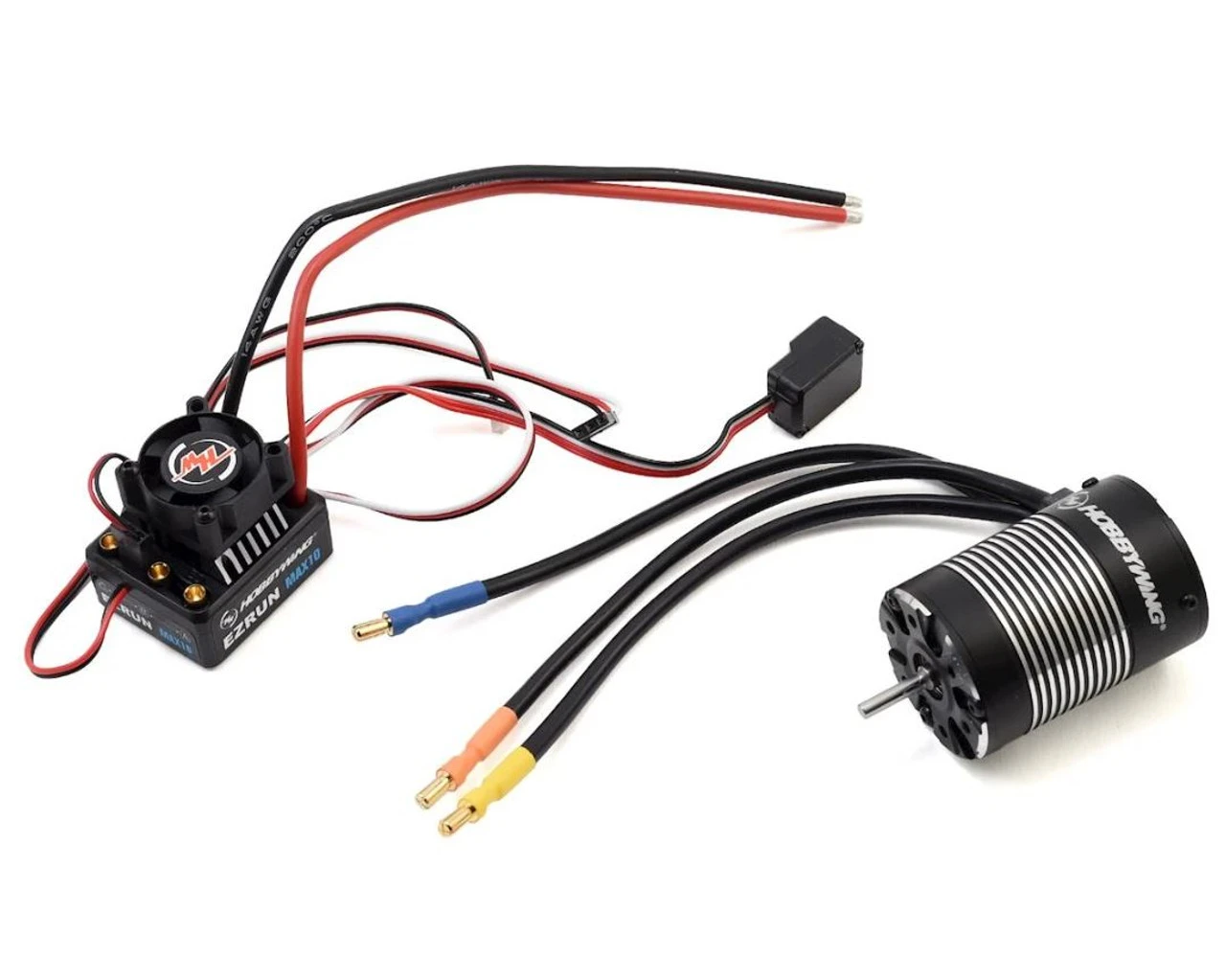 Hobbywing EzRun MAX10 ESC W/ 3652SL G2 Sensorless Brushless 3300KV Motor Combo 1 Hobbywing EzRun MAX10 ESC W/ 3652SL G2 Sensorless Brushless 3300KV Motor Combo
