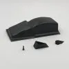 1RC Racing S-Type Hood, Black, 1/18 Midget