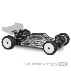 J Concepts JConcepts 0340 XRAY XB4 F2 Body W/Aero Wing (Clear)