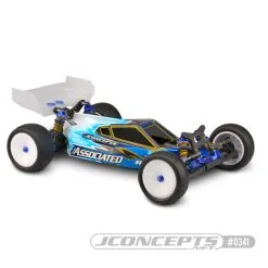 J Concepts JConcepts 0341 "P2" High-Speed Body W/6.5" Aero Wing (Clear) B6/B6D