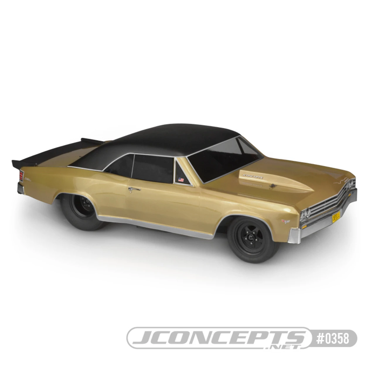 J Concepts JConcepts 0358 1967 Chevy Chevelle Street Eliminator Drag Racing Body (Clear) 5 J Concepts JConcepts 0358 1967 Chevy Chevelle Street Eliminator Drag Racing Body (Clear) - Image 5