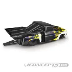 J Concepts JConcepts 0373 1966 Chevy C10 Step-Side Street Eliminator Drag Racing Body (Clear) -Toys and Hobbies Shop JCO0373 2 35879.1629383566