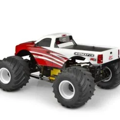 J Concepts JConcepts 2005 Chevy 1500 MT Single Cab Monster Truck Body (Clear) (12.5" Wheelbase) -Toys and Hobbies Shop JCO0399 4 02420.1580407219