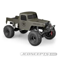 J Concepts JConcepts JCI Creep 12.3" Rock Crawler Body (Clear)