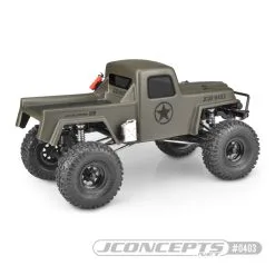 J Concepts JConcepts JCI Creep 12.3" Rock Crawler Body (Clear) -Toys and Hobbies Shop JCO0403 5 56363.1585230545