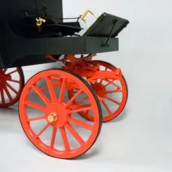 Model Trailways U.S. Marshal's Jail Wagon 1885 Wyoming Territory Wooden Model Kit 1:12 Scale -Toys and Hobbies Shop Jail wagon 08 62569.1633789111