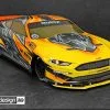 Bittydesign M-550 1/10 Pro No Prep Street Eliminator Drag Racing Body (Clear)
