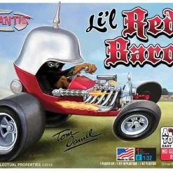 Alantis Atlantis 6650 1/32 Tom Daniel Lil Red Baron Show Rod Snap Model Kit