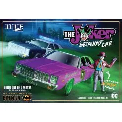 MPC 890 1/25 1978 Batman Joker Goon Car, Dodge Monaco Model Kit