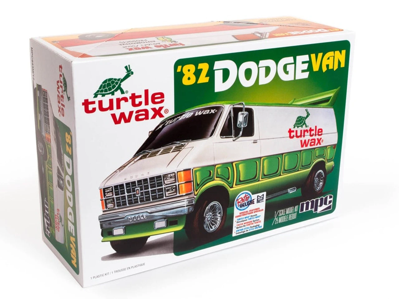 MPC 943M 1982 Dodge Van Custom (Turtle Wax) Model Kit 1 MPC 943M 1982 Dodge Van Custom (Turtle Wax) Model Kit