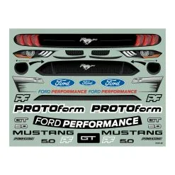Protoform 1581-00 1/7 2021 Ford Mustang GT Clear Body: ARRMA Felony -Toys and Hobbies Shop PRM158100 A89 WVGAIRON 52220.1667334429