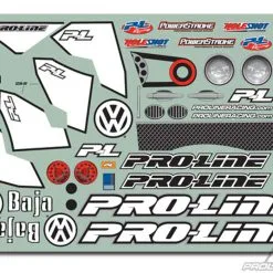 Proline Pro-Line 3238-63 Volkswagen Full Fender Baja Bug Body (Clear) (Slash/Slash 4x4) -Toys and Hobbies Shop PRO323863 5 01281.1575409661