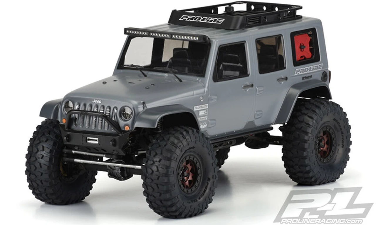Proline Pro-Line 3336-00 SCX10 Jeep Wrangler Unlimited Rubicon 12.3 Crawler Body (Clear) 1 Proline Pro-Line 3336-00 SCX10 Jeep Wrangler Unlimited Rubicon 12.3 Crawler Body (Clear)