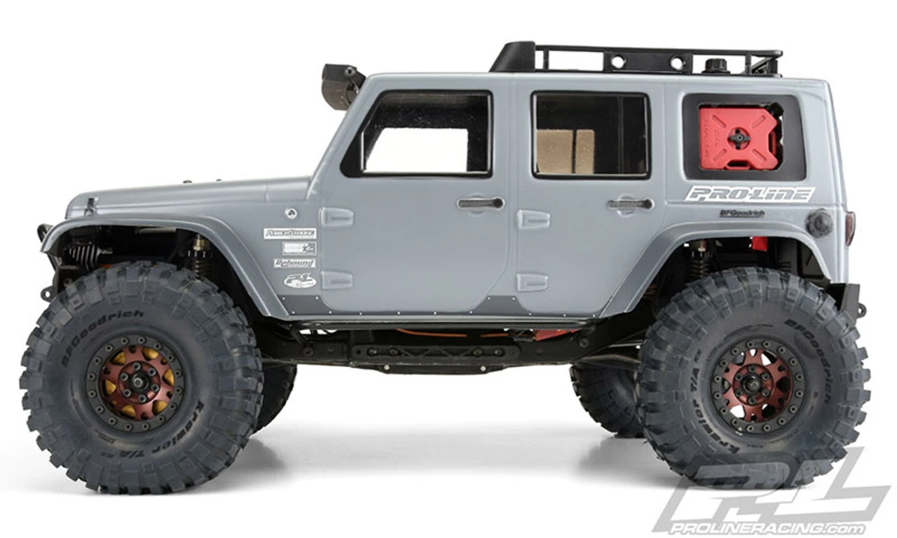 Proline Pro-Line 3336-00 SCX10 Jeep Wrangler Unlimited Rubicon 12.3 Crawler Body (Clear) 5 Proline Pro-Line 3336-00 SCX10 Jeep Wrangler Unlimited Rubicon 12.3 Crawler Body (Clear) - Image 5