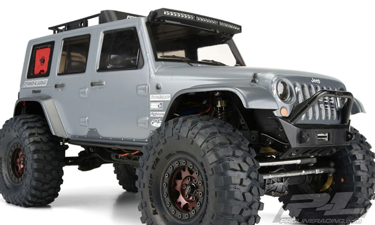Proline Pro-Line 3336-00 SCX10 Jeep Wrangler Unlimited Rubicon 12.3 Crawler Body (Clear) 6 Proline Pro-Line 3336-00 SCX10 Jeep Wrangler Unlimited Rubicon 12.3 Crawler Body (Clear) - Image 6