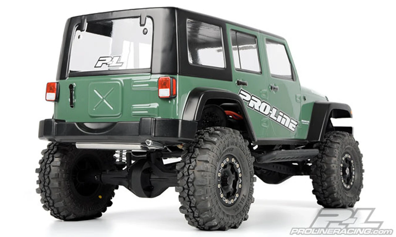 Proline Pro-Line 3336-00 SCX10 Jeep Wrangler Unlimited Rubicon 12.3 Crawler Body (Clear) 3 Proline Pro-Line 3336-00 SCX10 Jeep Wrangler Unlimited Rubicon 12.3 Crawler Body (Clear) - Image 3
