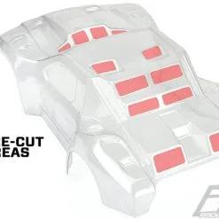 Proline Pro-Line 3458-17 Flo-Tek Pre-Cut Fusion Short Course Body (Clear), Slash, Slash 4x4, SC5M, 22SCT -Toys and Hobbies Shop PRO345817 7 33965.1539898265