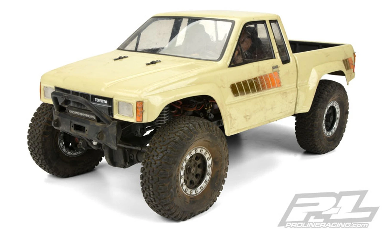 Proline Pro-Line 3466-00 1985 Toyota HiLux SR5 12.3" Rock Crawler Body (Clear) (Honcho) 7 Proline Pro-Line 3466-00 1985 Toyota HiLux SR5 12.3" Rock Crawler Body (Clear) (Honcho) - Image 7
