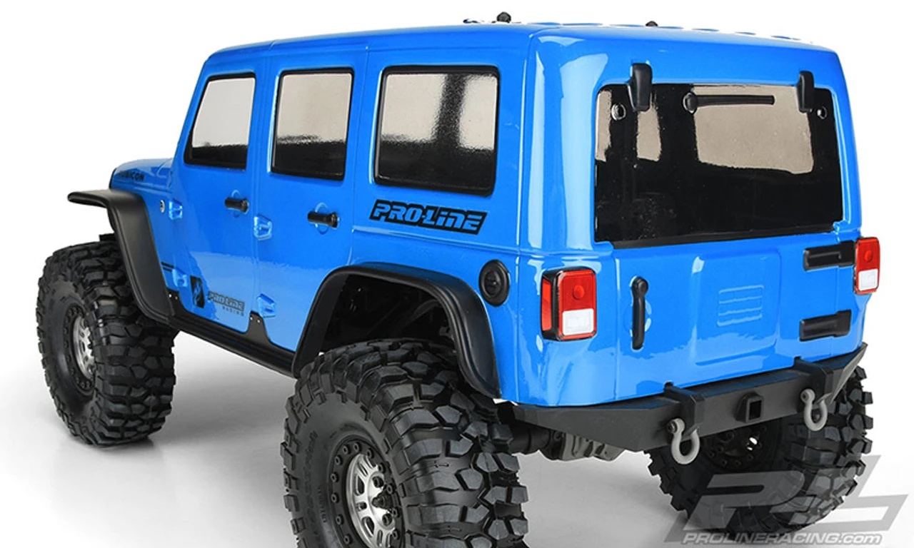 Proline Pro-Line 3502-00 Jeep Wrangler Unlimited Rubicon Body (TRX-4) (Clear) 8 Proline Pro-Line 3502-00 Jeep Wrangler Unlimited Rubicon Body (TRX-4) (Clear) - Image 8
