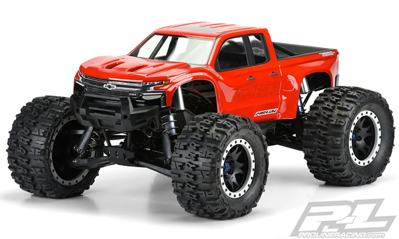 Proline Pro-Line 3507-17 2019 Chevy Silverado Z71 Trail Boss Pre-Cut X-Maxx Body (Clear) 1 Proline Pro-Line 3507-17 2019 Chevy Silverado Z71 Trail Boss Pre-Cut X-Maxx Body (Clear)