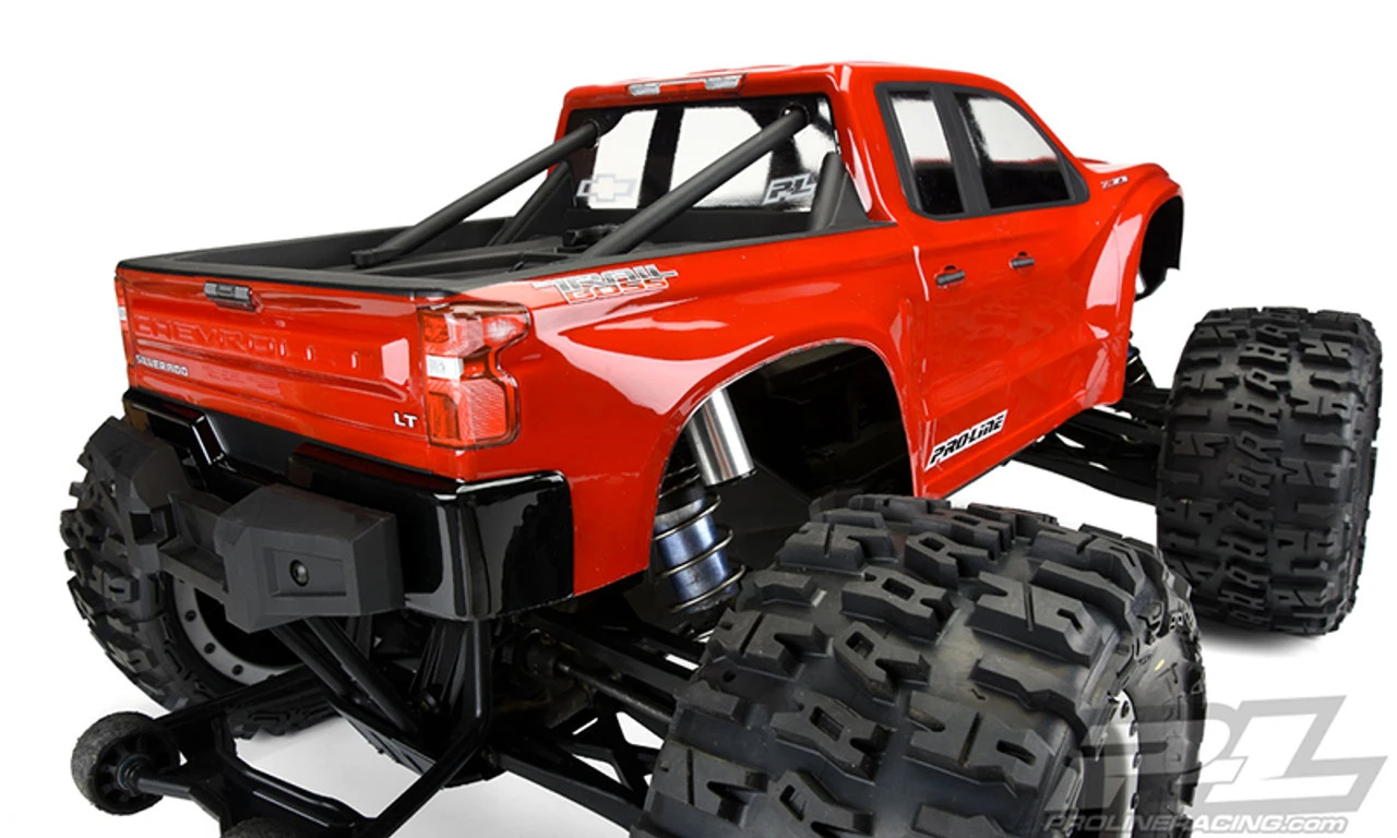 Proline Pro-Line 3507-17 2019 Chevy Silverado Z71 Trail Boss Pre-Cut X-Maxx Body (Clear) 4 Proline Pro-Line 3507-17 2019 Chevy Silverado Z71 Trail Boss Pre-Cut X-Maxx Body (Clear) - Image 4