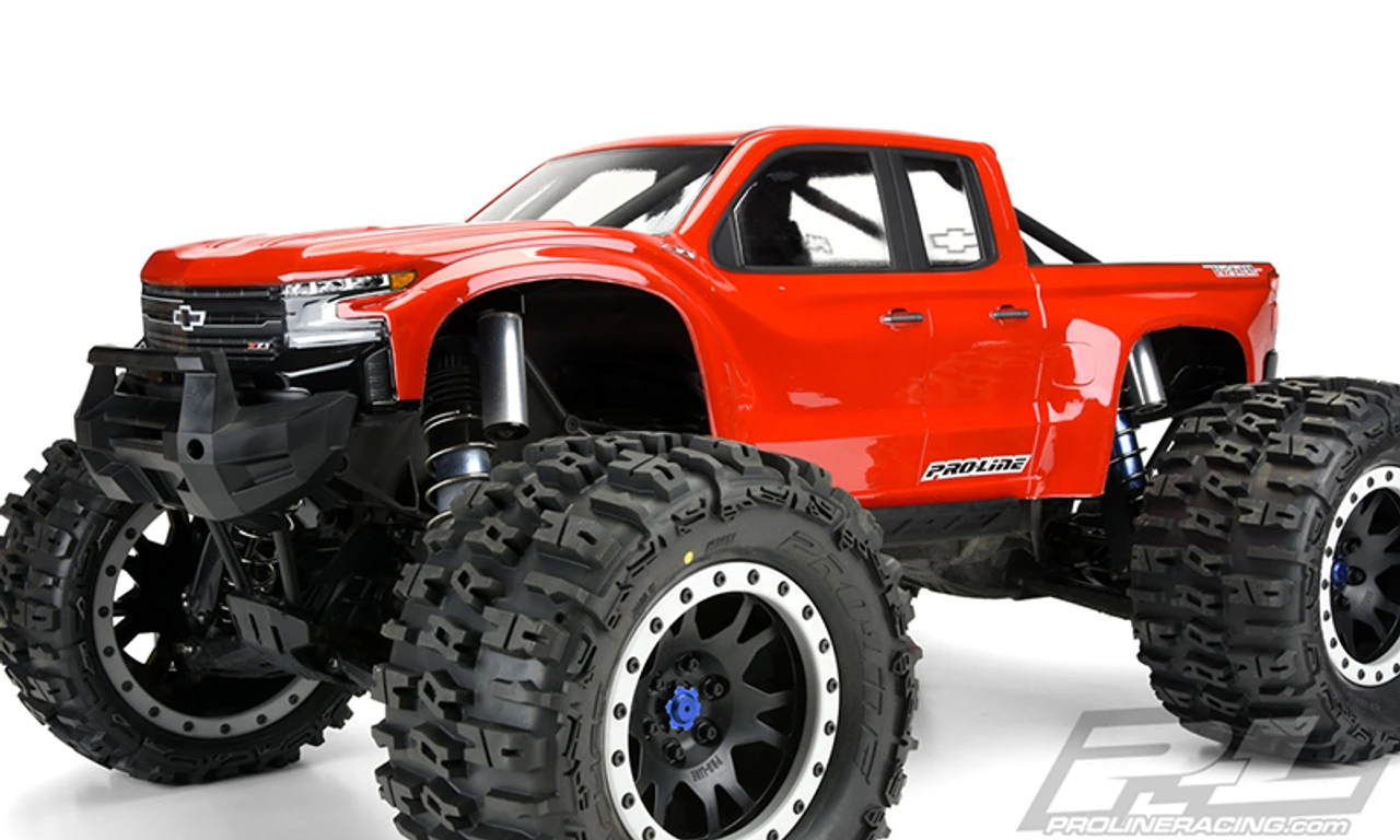 Proline Pro-Line 3507-17 2019 Chevy Silverado Z71 Trail Boss Pre-Cut X-Maxx Body (Clear) 7 Proline Pro-Line 3507-17 2019 Chevy Silverado Z71 Trail Boss Pre-Cut X-Maxx Body (Clear) - Image 7