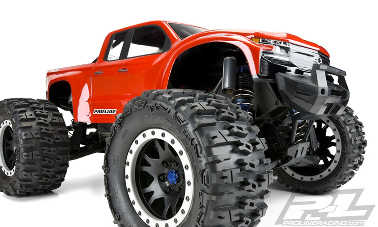 Proline Pro-Line 3507-17 2019 Chevy Silverado Z71 Trail Boss Pre-Cut X-Maxx Body (Clear) 8 Proline Pro-Line 3507-17 2019 Chevy Silverado Z71 Trail Boss Pre-Cut X-Maxx Body (Clear) - Image 8
