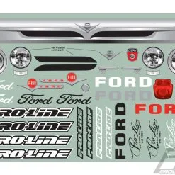 Proline Pro-Line 3514-00 1956 Ford F-100 Pro-Touring Short Course Body (Clear) -Toys and Hobbies Shop PRO351400 8 04361.1546111062