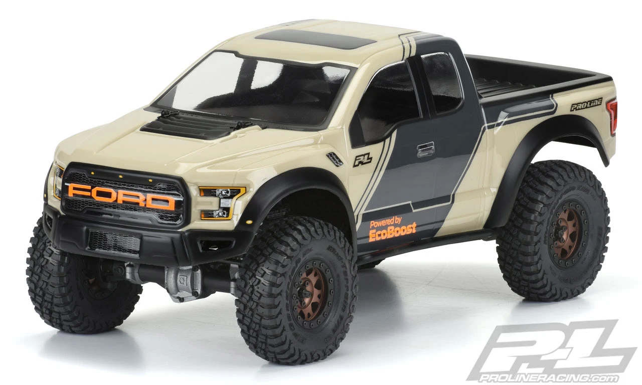 Proline Pro-Line 3516-00 2017 Ford F-150 Raptor 12.3" Rock Crawler Body (Clear) 1 Proline Pro-Line 3516-00 2017 Ford F-150 Raptor 12.3" Rock Crawler Body (Clear)