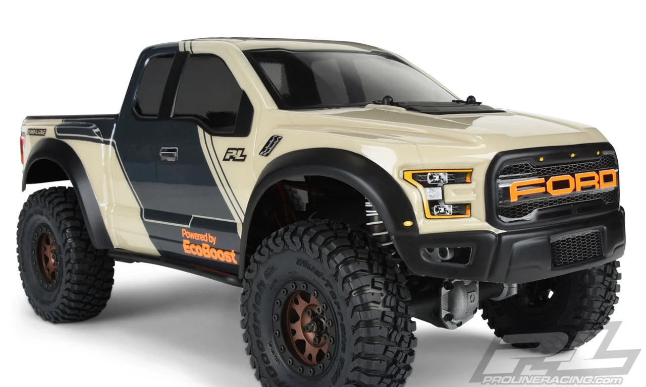 Proline Pro-Line 3516-00 2017 Ford F-150 Raptor 12.3" Rock Crawler Body (Clear) 6 Proline Pro-Line 3516-00 2017 Ford F-150 Raptor 12.3" Rock Crawler Body (Clear) - Image 6