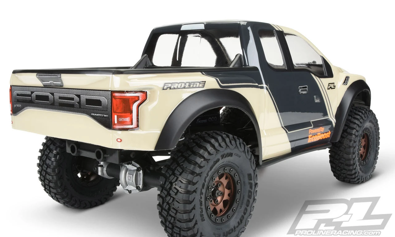 Proline Pro-Line 3516-00 2017 Ford F-150 Raptor 12.3" Rock Crawler Body (Clear) 8 Proline Pro-Line 3516-00 2017 Ford F-150 Raptor 12.3" Rock Crawler Body (Clear) - Image 8