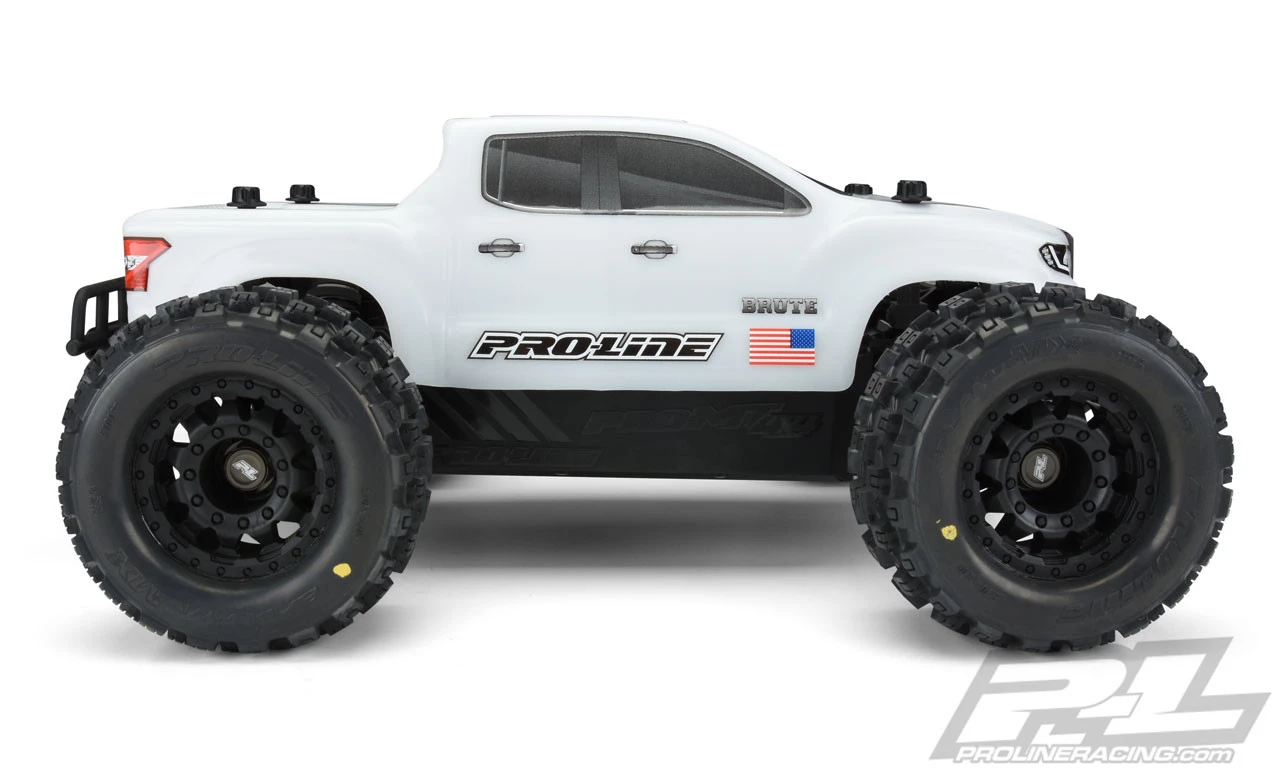 Proline Pro-Line 3518-15 PRO-MT 4x4 Bash Armor Pre-Cut 1/10 Monster Truck Body (White) 4 Proline Pro-Line 3518-15 PRO-MT 4x4 Bash Armor Pre-Cut 1/10 Monster Truck Body (White) - Image 4