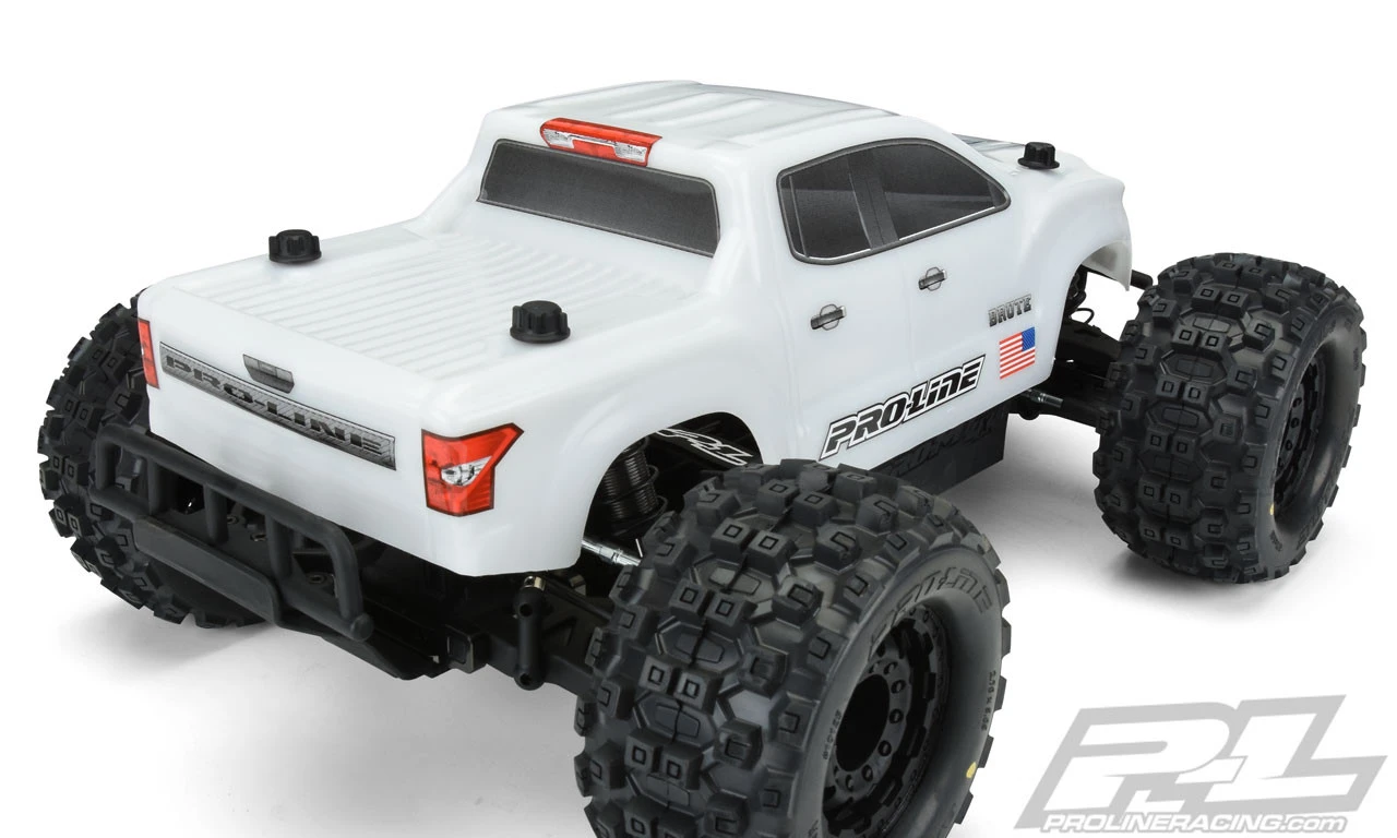 Proline Pro-Line 3518-15 PRO-MT 4x4 Bash Armor Pre-Cut 1/10 Monster Truck Body (White) 5 Proline Pro-Line 3518-15 PRO-MT 4x4 Bash Armor Pre-Cut 1/10 Monster Truck Body (White) - Image 5