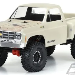 Proline Pro-Line 3522-00 1978 Chevy K-10 12.3" Rock Crawler Body (Clear) W/ Cab And Bed