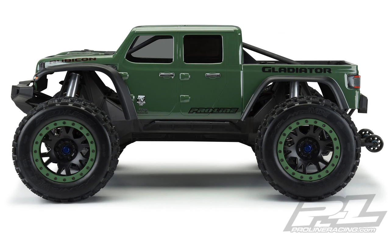 Proline Pro-Line 3533-17 Jeep Gladiator Rubicon Pre-Cut Monster Truck Body (Clear) (X-Maxx) 2 Proline Pro-Line 3533-17 Jeep Gladiator Rubicon Pre-Cut Monster Truck Body (Clear) (X-Maxx) - Image 2