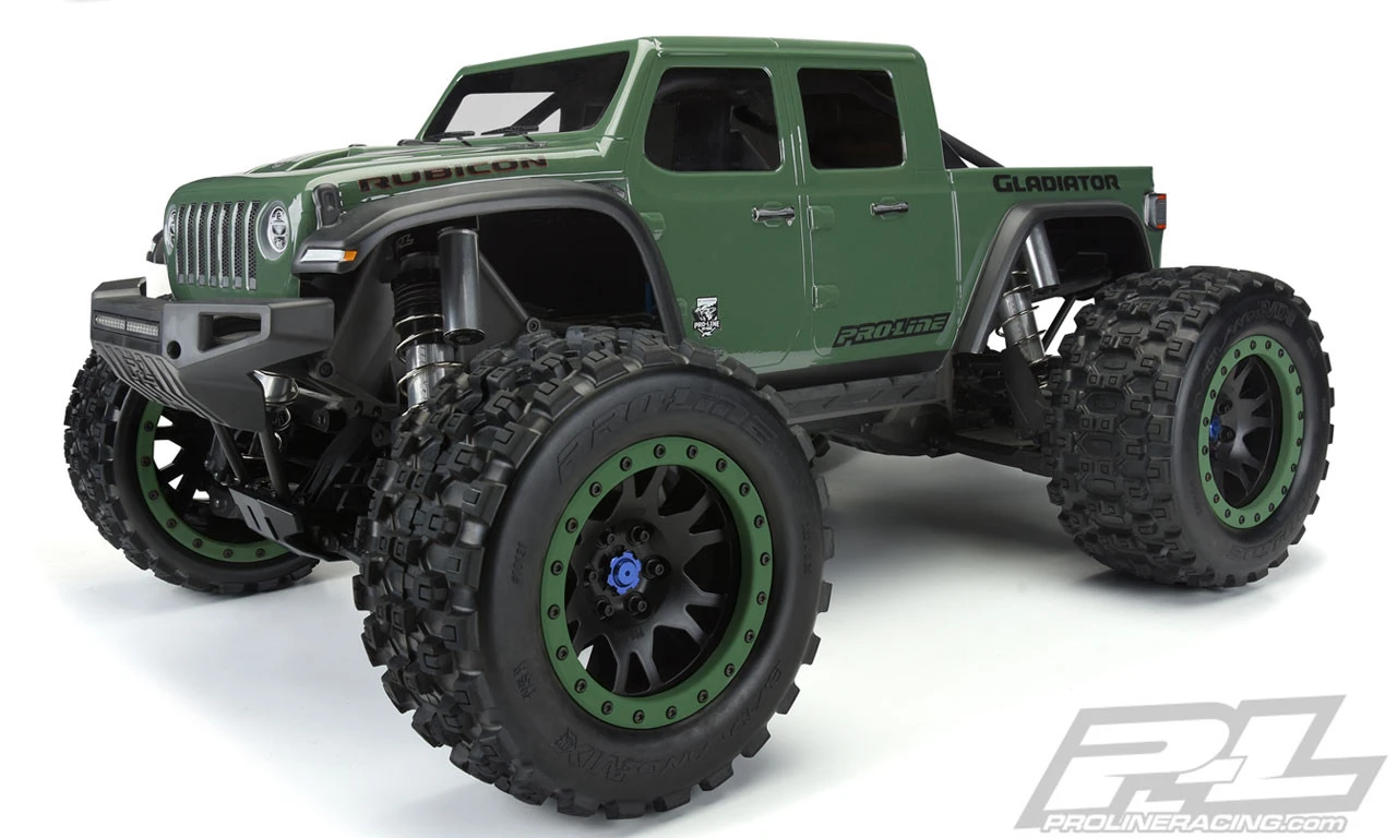 Proline Pro-Line 3533-17 Jeep Gladiator Rubicon Pre-Cut Monster Truck Body (Clear) (X-Maxx) 5 Proline Pro-Line 3533-17 Jeep Gladiator Rubicon Pre-Cut Monster Truck Body (Clear) (X-Maxx) - Image 5